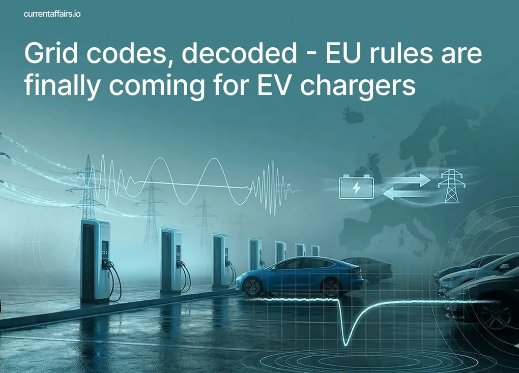 Grid codes, decoded — The EU rules that are finally coming for EV chargers