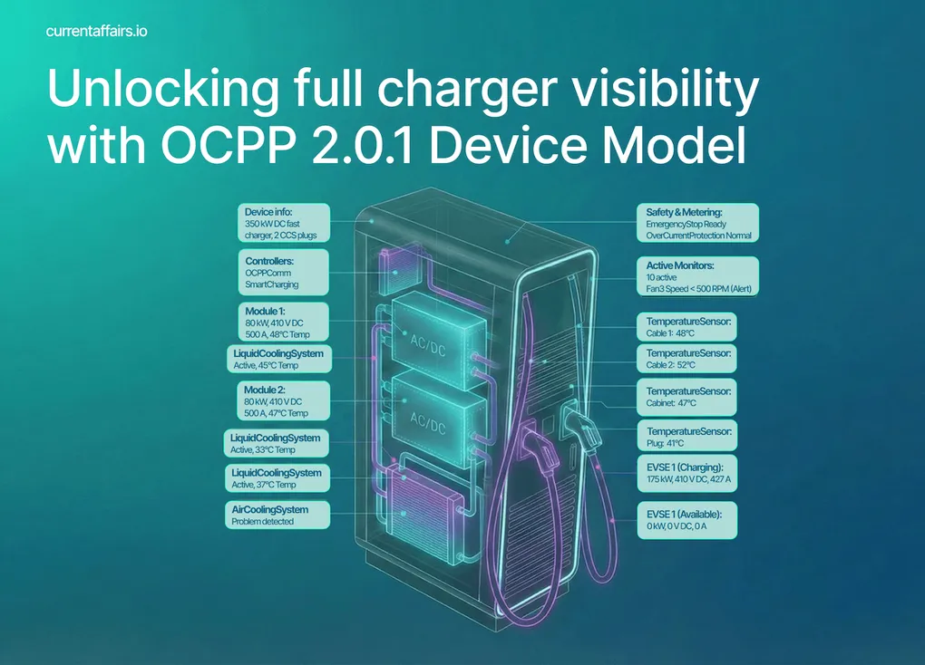 From black box to glass box — Unlocking full charger visibility with OCPP 2.0.1 Device Model