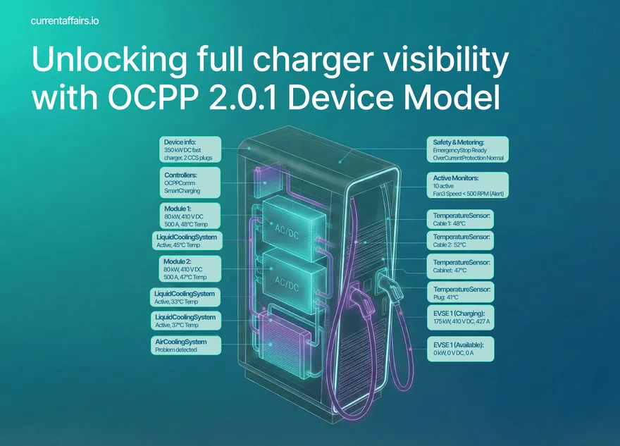 From black box to glass box — Unlocking full charger visibility with OCPP 2.0.1 Device Model